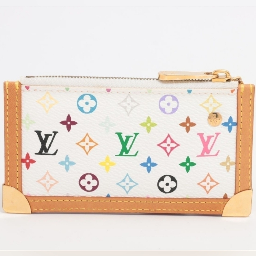Authentic Louis Vuitton Multicolor Pochette Keys - Picture 2 of 10